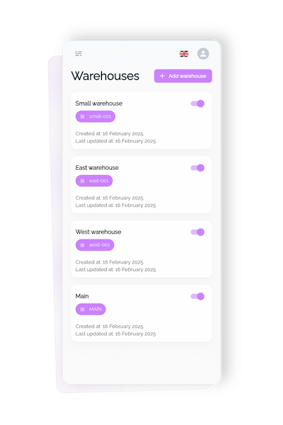 Stocklytics smartphone dashboard